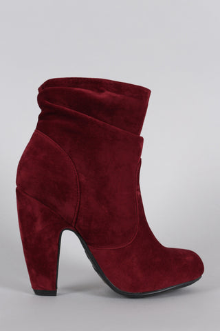 Delicious Sling Back Mule Chunky Heel