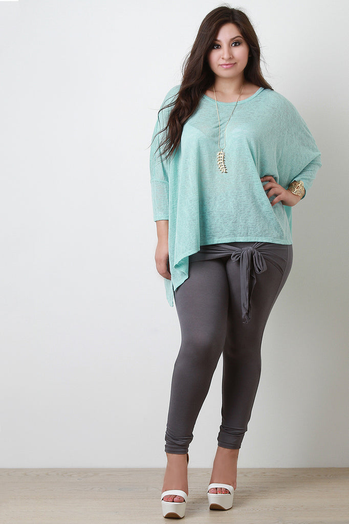 Boxy Cut Dolman Sleeve Top
