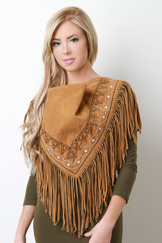 Knit and Fur Infinity Scarf