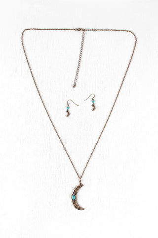 Beaded Fringe Suede Necklace