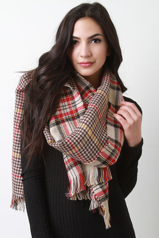 Knit and Fur Infinity Scarf