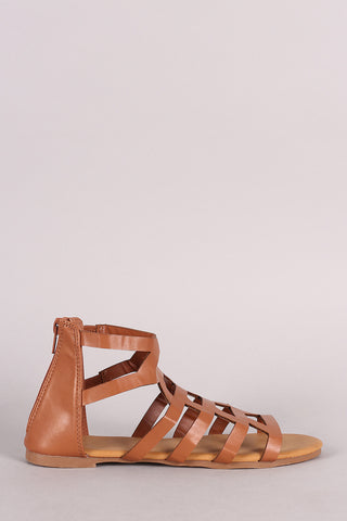 Bamboo Double Buckle Cork Footbed Sandal