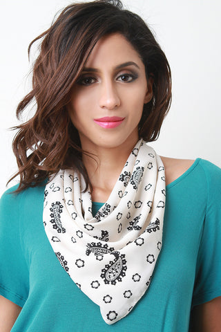 Knit and Fur Infinity Scarf