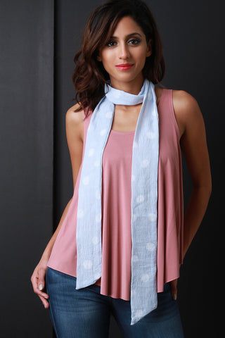 Knit and Fur Infinity Scarf