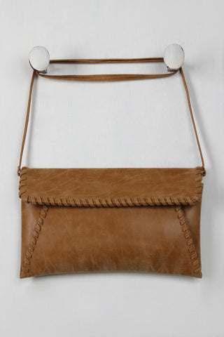 Textured Vegan Leather Zipper Trim Satchel Bag