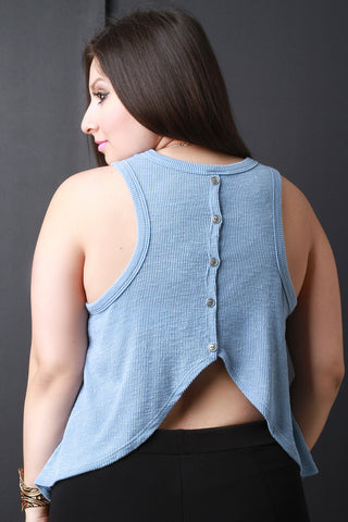 Chiffon Sleeveless Cape Necklace Top