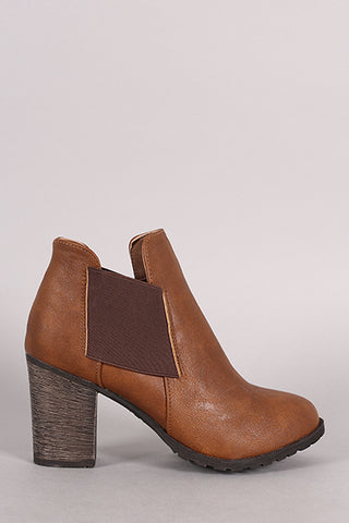 Delicious Sling Back Mule Chunky Heel