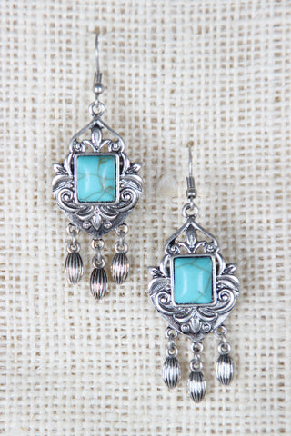 Double Rhinestone Star Studs Jacket Earrings