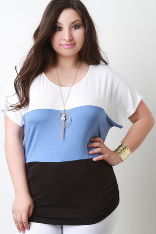 Crochet Open Back Short Sleeve Top