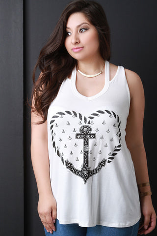 Chiffon Sleeveless Cape Necklace Top