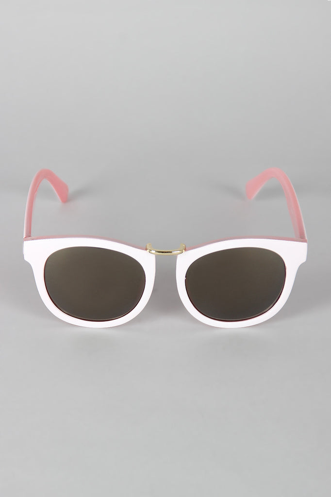 Two Tone Retro Vibe Sunglasses
