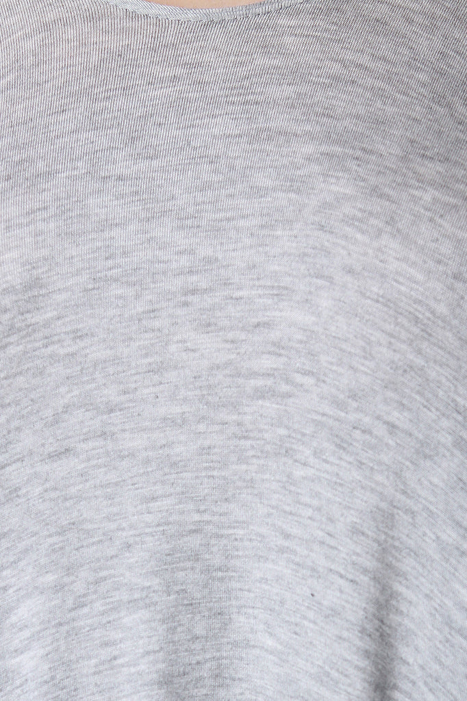 Trapeze Handkerchief Hem Maxi Dress