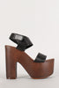 Speed Limit 98 Band Chunky Platform Heel