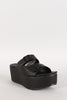 Dollhouse Two Strap Open Toe Flatform Sandal