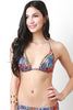 Chain Patch Print Bikini Set