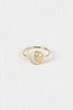 Moon and Stars Emblem Ring