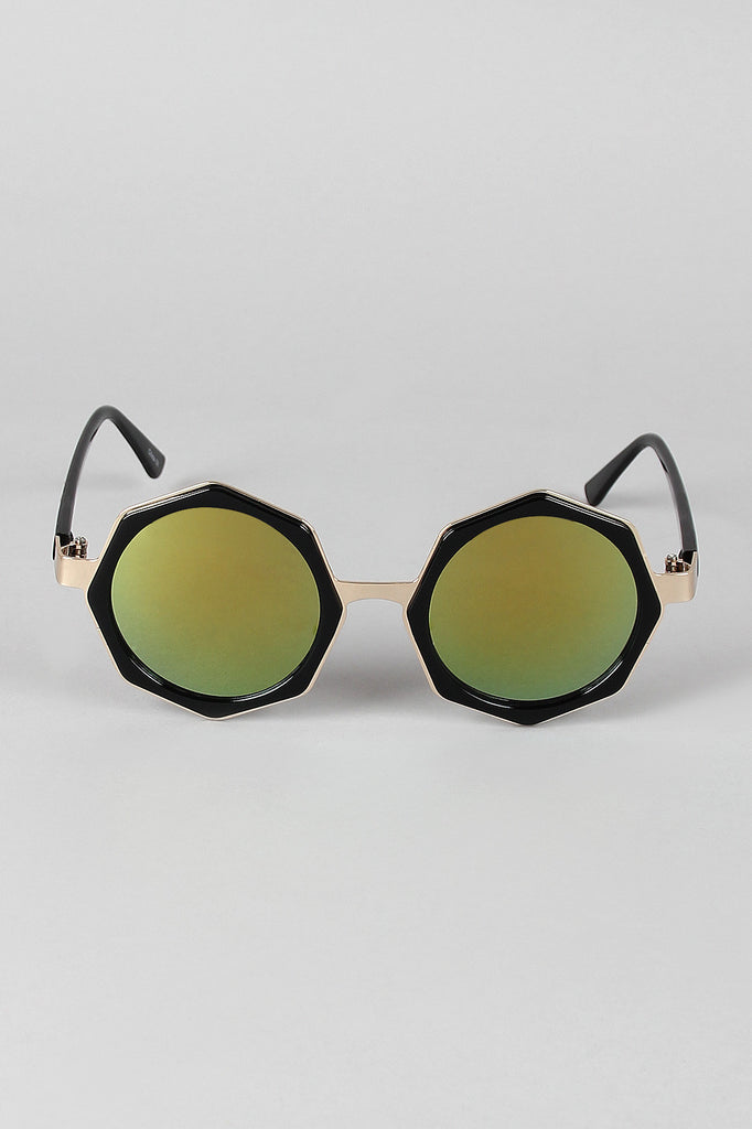 Retro Octagon Sunglasses