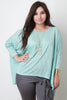Boxy Cut Dolman Sleeve Top