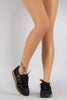 Dollhouse Lace Round Toe Sneaker