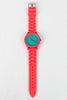 Two Tone Rubber Watch