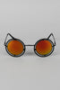 Matte Round Antique Sunglasses