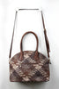 Muted Multicolor Woven Dome Bag