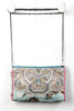 Sequin Beaded Floral Canvas Bag