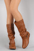 Wild Diva Lounge Slouchy Flat Boots