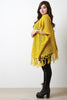 Eyelet Knit Fringe Cardigan