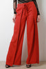 Mid Flap Palazzo Pants