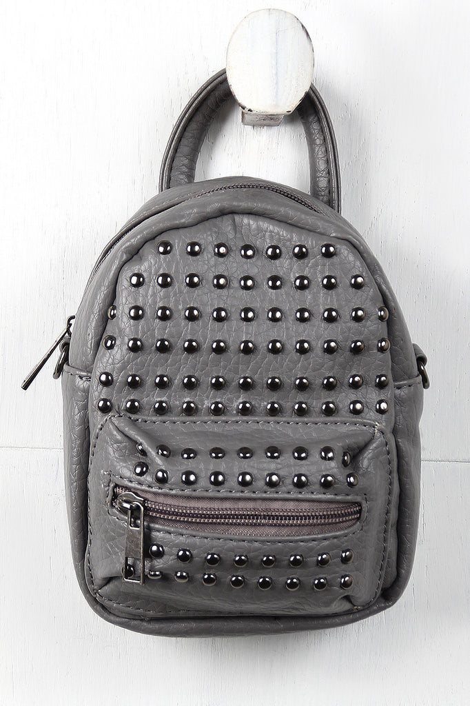 Studded Mini Shoulder Bag