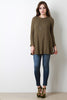 Long Sleeve Rib Effect Thermal Top