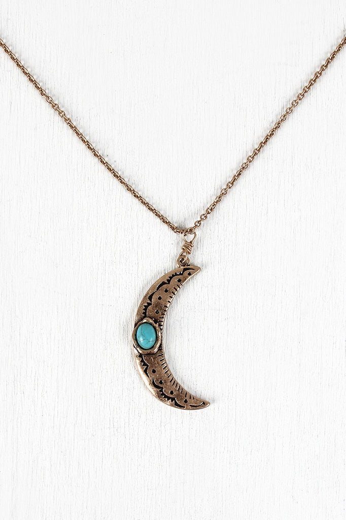 Once In A Blue Moon Necklace