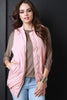 Puffy Sleeveless Zip-Up Vest