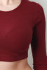 Thermal Knit Crop Top