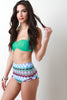 Tribal High Waisted Bikini Bottom