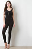 Sleeveless Scooped Back Bodycon Jumpsuit