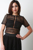 Ringlet Crochet Boxy Top
