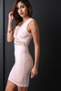 Grommet Corset Lace-Up Sleeveless Bodycon Dress