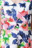 Floral V-Neck Spaghetti Strap Skater Dress