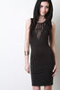 Sleeveless Round Neck Midi Dress
