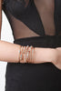Rhinestone Barred Cuff Bracelet