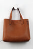 Reversible Pebbled Vegan Leather Mini Tote Bag