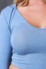 Jersey Knit Hooded Crop Top