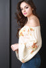 Bardot Bell Sleeve Vintage Floral Top