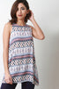 Sleeveless Paisley Gauze Top