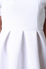 Off The Shoulder Skater Midi Dress