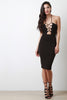 Sleeveless Bodycon Crisscross Design Dress