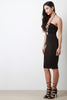 Sleeveless Bodycon Crisscross Design Dress