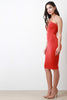 Sleeveless Bodycon Crisscross Design Dress